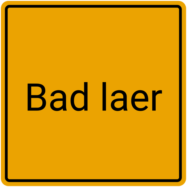 Meldebestätigung Bad Laer